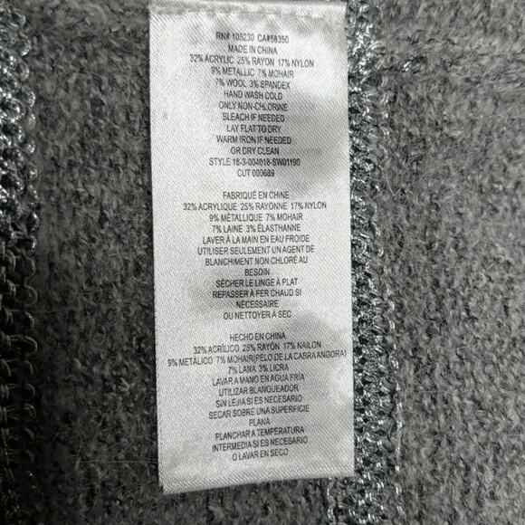 Current/Elliott Victor Metallic Stripe Knit Sweater - Size 1 - NWT - Picture 8 of 8